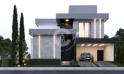 Sobrado com 4 dormitórios à venda, 433 m² por R$ 3.500.000,00 - Condomínio Reside