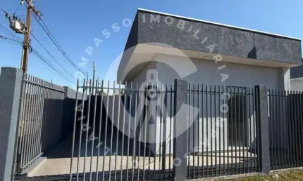 Casa com 2 dormitórios à venda, jardim das oliveiras, foz do iguacu - pr