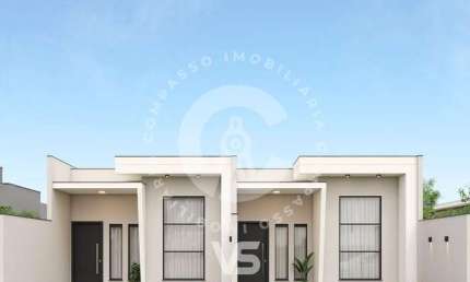 Casa de esquina com 2 quartos moderna e nova, Conjunto C, FOZ DO IGUACU - PR