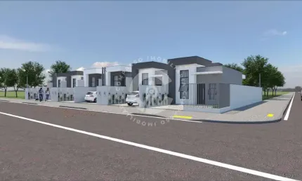 Casa à venda com 02 quartos no jardim três pinheiros, foz do iguacu - pr