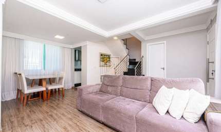 Casa em condomínio fechado com 3 quartos à venda na Rua Cora Coralina, 110, Santa Cândida, Curitiba, 167 m2 por R$ 730.000