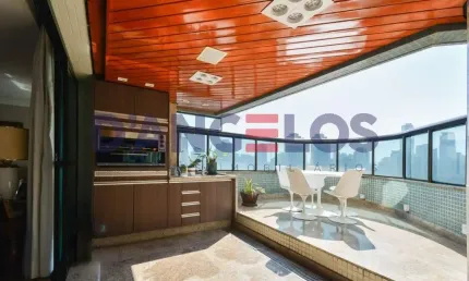 Apartamento de luxo à venda em são paulo - jardim anália franco: 4 quartos, 4 suítes, 2 salas, 6 banheiros, 5 vagas de garagem, 374m².