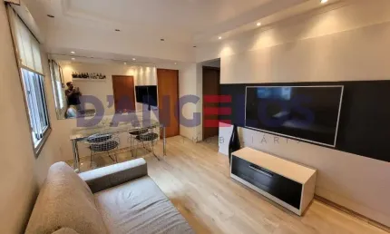 Imperdível Apartamento Mobiliado à Venda no Tatuapé, São Paulo-SP: 2 Quartos, 2 Salas, 1 Banheiro e 46m²!