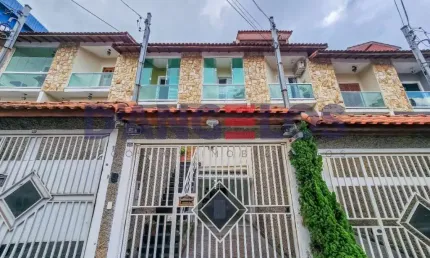 Sobrado na Guilhermina Esperança, 3 quartos, 3 suítes, 2 salas, 4 banheiros, 3 vagas, 153 m² - São Paulo-SP