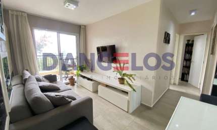 Apartamento à Venda em São Paulo-SP  Anália Franco  2 quartos, 1 suíte, 1 sala, 2 banheiros, 1 vaga  60m² de área