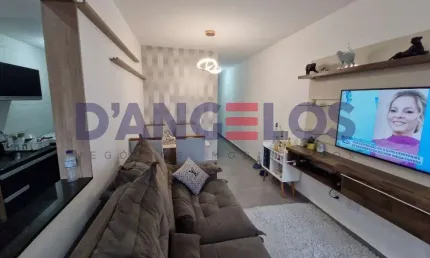 Apartamento à venda em São Paulo - 2 quartos, 1 sala, 1 banheiro, 1 vaga, 54m² no Tatuapé! Mobiliado