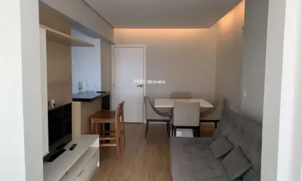 Apartamento no Alto da Boa Vista para locação com 1 quarto, 1 sala, 1 vaga e  46m²