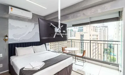 Apartamento à venda em Indianópolis, com 1 quarto, 1 banheiro.