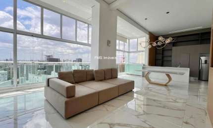 Venda de Apartamento de Luxo em São Paulo - 1 quarto, 1 sala, 2 banheiros, 2 vagas de garagem, 120m² - Cerqueira César