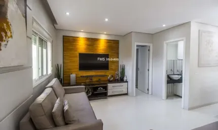 Venda de Apartamento de Luxo em Tamboré, Santana de Parnaíba-SP: 2 quartos, 1 suíte, 4 banheiros, 2 vagas de garagem - 133m²