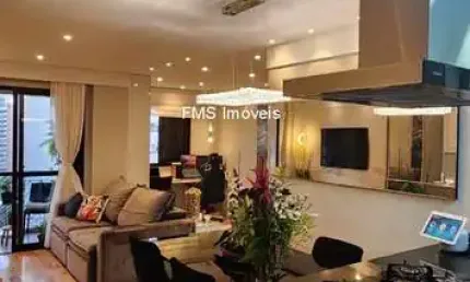 Apartamento à venda no Morumbi, com 2 quartos sendo 1 suíte, 2 vagas.