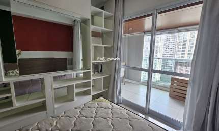 Apartamento para locação no Brooklin, com 1 suíte, 1 banheiro.