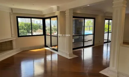 APARTAMENTO 216m² - 3 SUÍTES - 3 VAGAS - UM POR ANDAR - CIDADE MONÇÕES- BROOKLIN