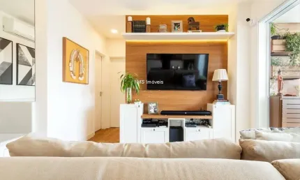 Apartamento à venda: 3 quartos, 1 suíte, 5 banheiros, 2 vagas na Vila Olímpia, São Paulo-SP - 110 m² de área