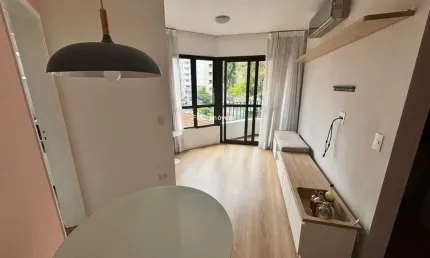 Imperdível oportunidade de apartamento para venda ou locação em vila nova conceição, são paulo-sp: 1 quarto, 1 banheiro, 1 vaga, 36m².