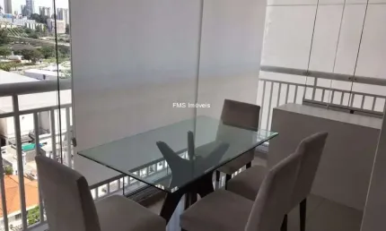 Apartamento 50m² - 1 dormitório - 1 vaga - brooklin