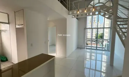 Apartamento duplex de 2 dormitórios no campo belo com 85m²