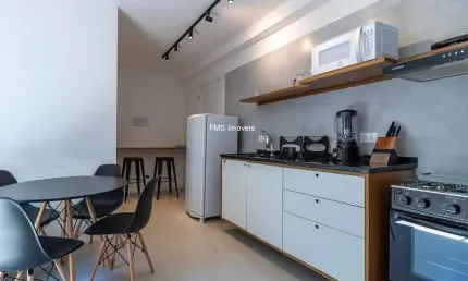 Apartamento para venda na vila buarque: 2 dormitórios, 1 sala , 34m - são paulo