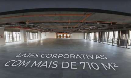 Conjunto Comercial de Luxo com 10 Vagas na Garagem no Itaim Bibi, São Paulo - 940m² de Área