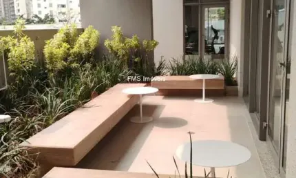 Studio de luxo na vila olímpia: 1 quarto, 1 sala, 1 banheiro, 25m² de área para venda em são paulo-sp.