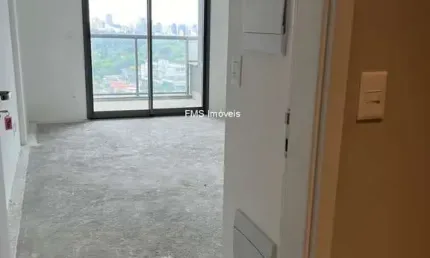 Apartamento à venda em Moema, São Paulo-SP: 1 quarto, 1 banheiro, 1 vaga de garagem e 45m² de área!