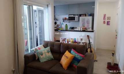 Apartamento para locação na Vila Olímpia, São Paulo-SP: 1 quarto, 1 banheiro, 1 vaga de garagem, 44m². Confira!