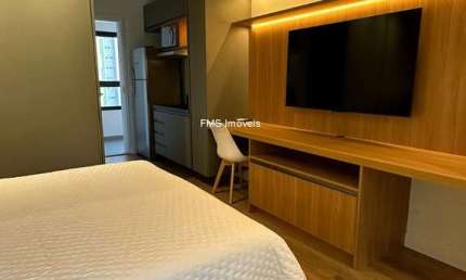 Apartamento à venda em São Paulo-SP, bairro Santa Cecília - 1 quarto, 1 sala, 1 banheiro - 23m²