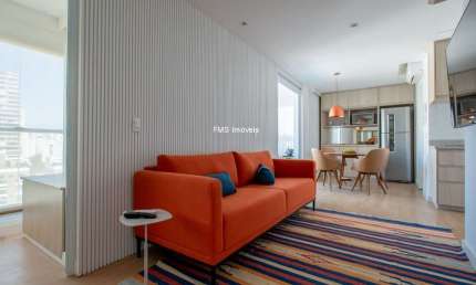 Apartamento com 1 quarto para alugar na Rua Afonso Braz, 805, Vila Nova Conceição, São Paulo