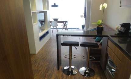 Apartamento à venda ou locação na Bela Vista: 1 quarto, 1 sala, 1 banheiro, 1 vaga de garagem e 42 m².
