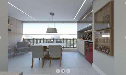 APARTAMENTO 108m² - 3 DORMIT ÓRIOS (3 SUITES) - 2 VAGAS - ALTO DA BOA VISTA
