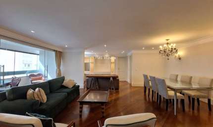 Apartamento para locação em Moema, com 4 suítes, 1 sala, 4 banheiros, 2 vagas, 147m²!