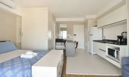 Apartamento à venda na Consolação, São Paulo-SP: 1 quarto, 1 sala, 1 banheiro, 1 vaga, 35m².