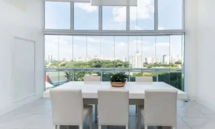 APARTAMENTO DUPLEX 85m² - 1 DORMITORIO - 2 VAGAS - BROOKLIN