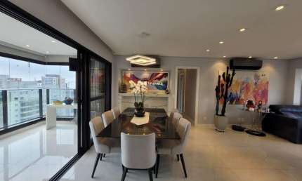 Imóvel de alto padrão no Brooklin, São Paulo-SP: Apartamento 3 suítes, 2 salas, 5 banheiros, 3 vagas. Venha conhecer!