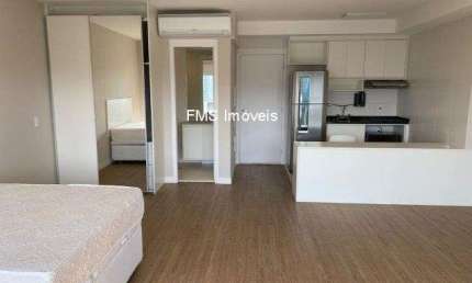 Apartamento para locação em São Paulo - Chácara Santo Antônio  1 quarto, 1 sala, 1 banheiro, 1 vaga de garagem  50,00 m² de área.