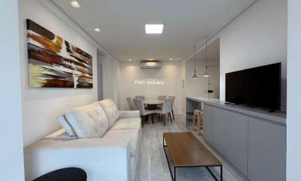 APARTAMENTO 70m² - 2 DORMITÓRIOS - 1 SUÍTE - 2VAGAS -  BROOKLIN