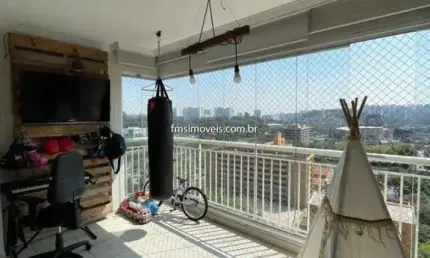 Apartamento 80m² -3 dormitórios - 1 suítes - 1 vaga - chácara santo antônio
