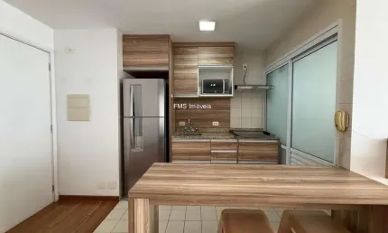Apartamento com 1 quarto para alugar na Rua Sansão Alves dos Santos, 343, Brooklin, São Paulo