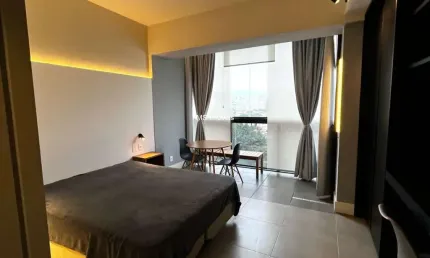 Apartamento à venda na Vila Olímpia, com 1 quarto, 1 banheiro, 1 vaga