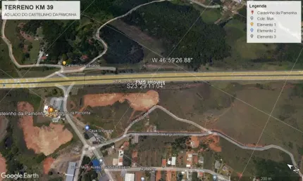 Terreno comercial à venda na Rodovia Presidente Castelo Branco Km 39, 39, Recanto Maravilha III, Santana de Parnaíba