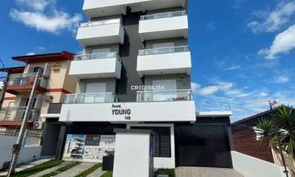 Apartamento 01 dormitório em prédio novo. Há poucos metros da UFSM