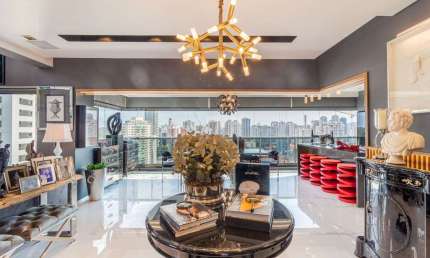 Cobertura para venda com 4 quartos, sendo 4 suítes, 340m²