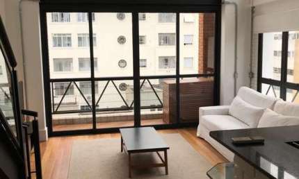 Apartamento tipo para venda e locação com 1 quarto, sendo 1 suíte, 75m²