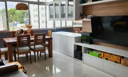 Apartamento tipo para venda em brooklin com 2 quartos, sendo 1 suíte, 102m²
