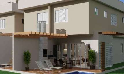Casa em condomínio para venda com 4 quartos, sendo 4 suítes, 185m²