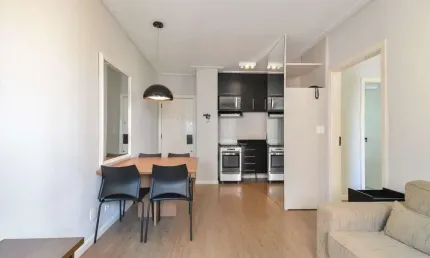 Apartamento tipo para venda com 1 quarto, sendo 1 suíte, 50m²