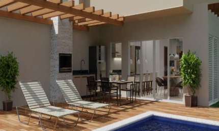 Casa no condomínio VILLAGIO DE BARI para venda com 4 quartos, sendo 4 suítes, 185m²