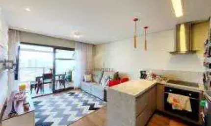 Apartamento tipo para venda com 1 quarto, sendo 1 suíte, 52m²