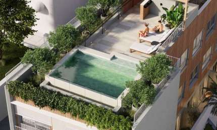 Studio para venda com 1 quarto, sendo 1 suíte, 27m²