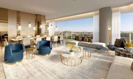 Apartamento tipo para venda em Moema com 3 quartos, sendo 3 suítes, 150m²